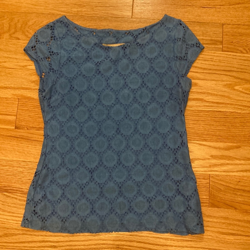 Blue banana republic top
